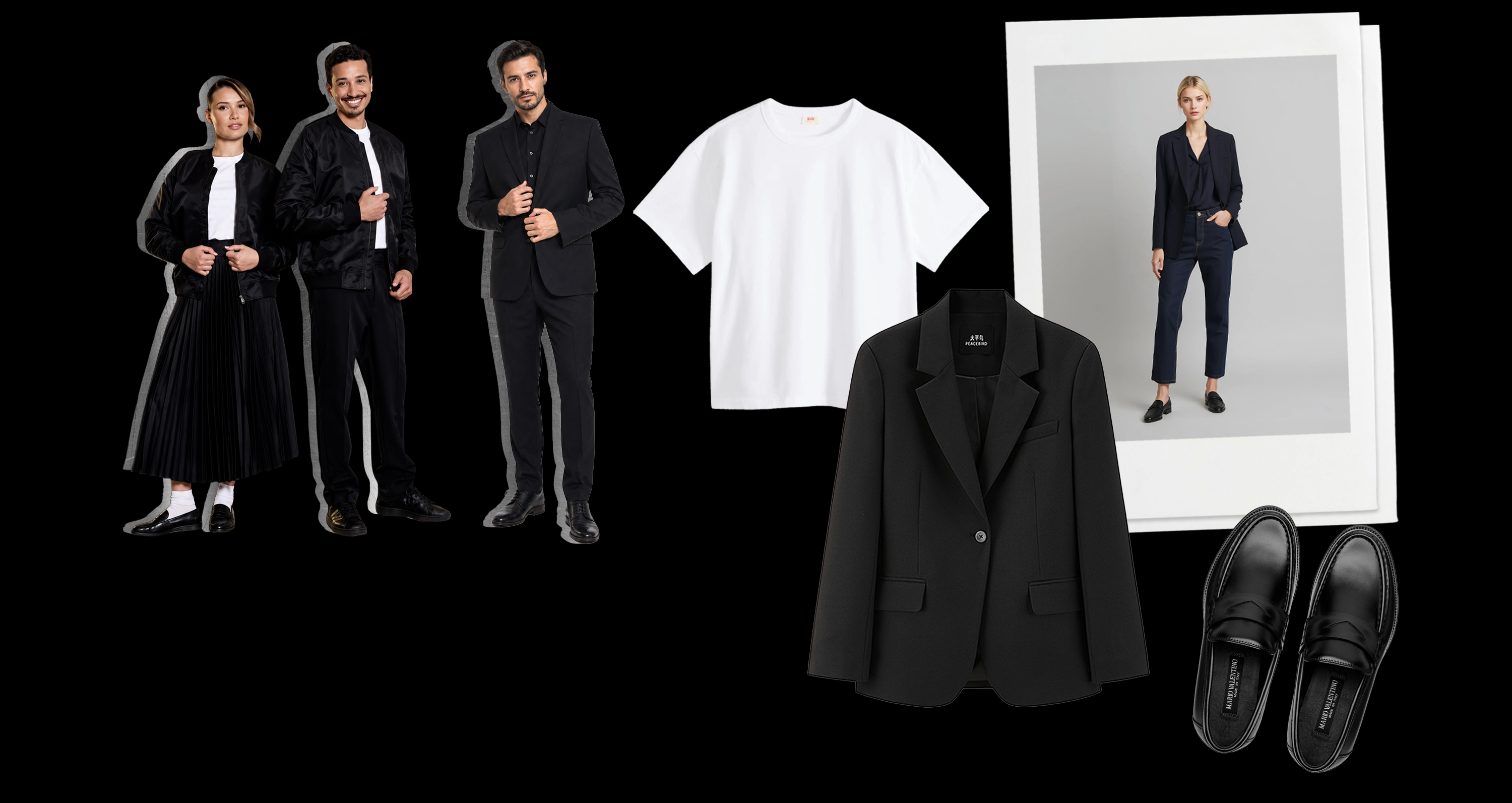 Inspiracje dress code Monochrome Simplicity
